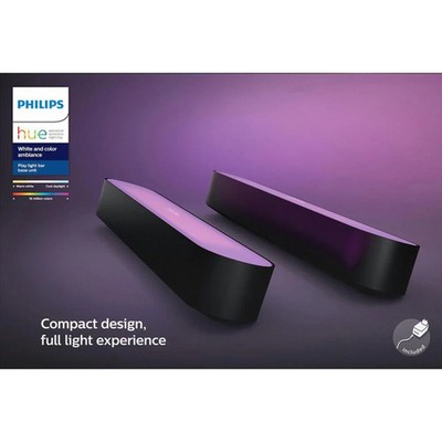 Philips Hue White and Color Ambiance Play Lightbar Doppelpack LED Tischleuchte