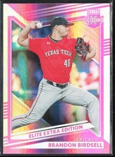 2022 Panini Elite Extra Edition #143 Brandon Birdsell Pink