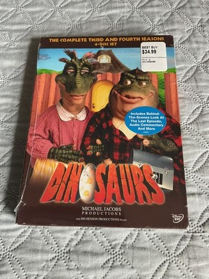 Dinosaurs: the Complete Third and Fourth Seasons (DVD) New Sealed