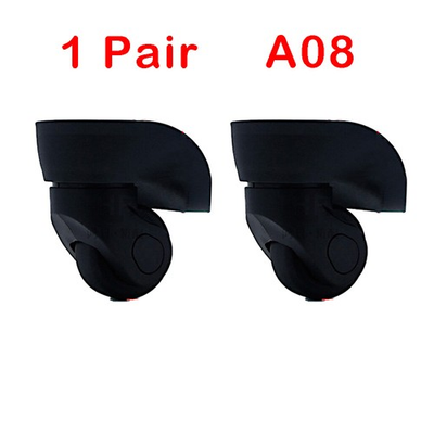 #ad #ad 2x Black Wheels Suitcase Luggage Spinner Wheel Replacement Universal A08 $13.36