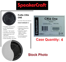 SpeakerCraft Profile CRS6 One - professional series ceiling speaker CASE OF 4