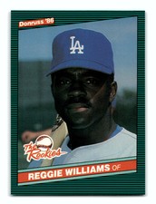Reggie Williams 1986 Donruss The Rookies #5 Los Angeles Dodgers NM-MINT