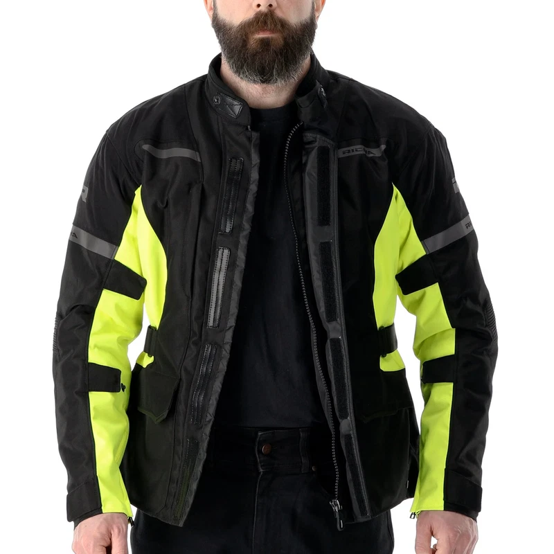Richa Phantom Prime Black Fluo Yellow, photo 10 of 18