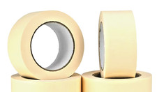 4 pk Masking Tape 2" Wide x 55' Beige White Painters Tape General Purpose Crafts