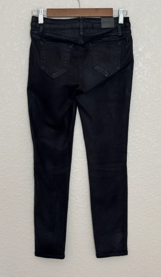 Bleulab Stretch Reversible Skinny Jeans Black Moto Grunge Edgy - Image 3 of 4