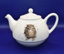 Royal Worcester Wrendale Designs What a Hoot Tea Pot From Tea for One Set