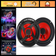 6.5" Car Coaxial Speakers, 800W Max, 200W RMS, Hi-Fi Sound Upgrade for Cars (Pai