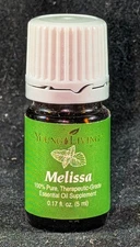 Young Living Essential ~MELISSA~5 ml Bottle New, Sealed  **FAST Shipping **