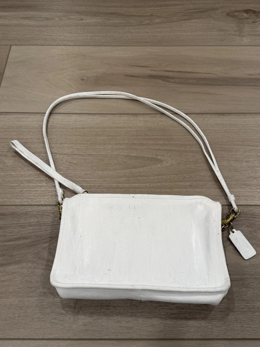 Coach ショルダーバッグ ホワイト バッグ & ハンドバッグ 女性用 | eBay
