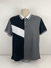 Nike Dri-Fit Polo Golf Shirt Mens Size L Large Gray Black Colorblock DH0906-010
