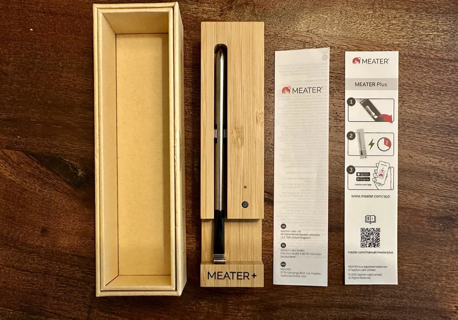 MEATER Plus Wireless App Connected Digital Meat Thermometer Stainless Steel NEW
Opens in a new windo