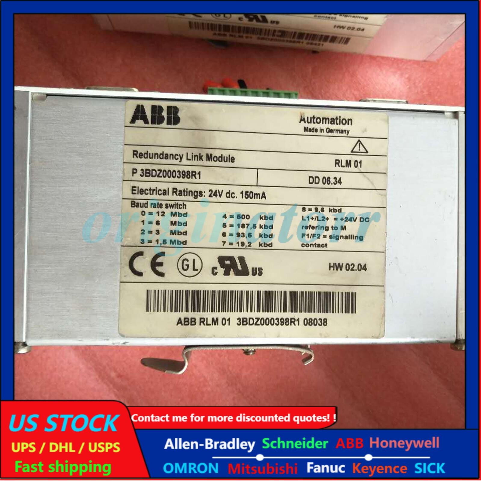 1pc new RLM01 3BDZ000398R1 ABB Redundant connection module #YP1