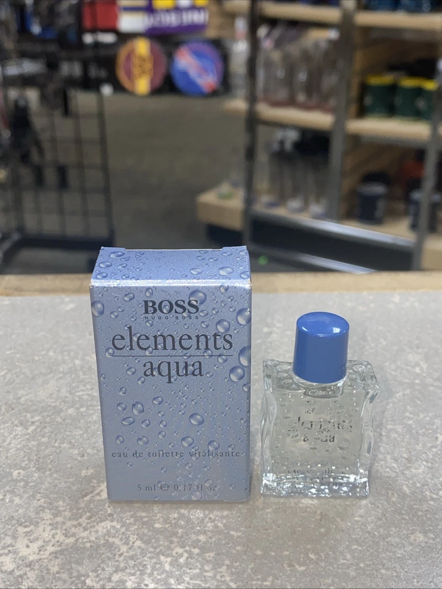 Hugo Boss Elements Aqua Eau De Toilette Vitalisante 0.17 Oz