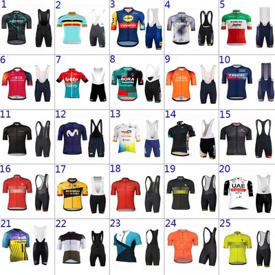 CYCLING jersey sets MENS TEAM CYCLING JERSEY BIB SHORTS BIKE JERSEY bibs wear
