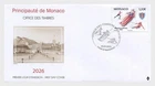 monaco 2026 sport Olympic Winter Games MILANO CORTINA italy  bobsleigh 1v FDC PJ