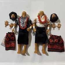 WWE Elite the wild Samoans Afa and Sika Samoan dynasty 2 in 1 figures