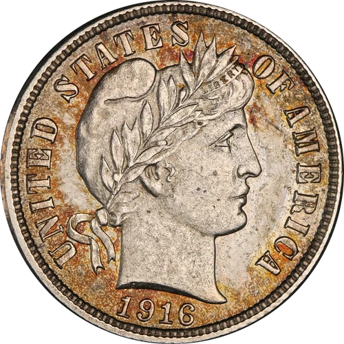 1916-P Barber Dime Choice BU++ Superb Eye Appeal Strong Strike