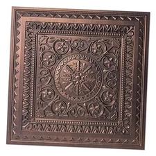  Drop Ceiling Tiles, Glue up Ceiling Tiles, 2'x2' 24"x24" 12 Antique Copper