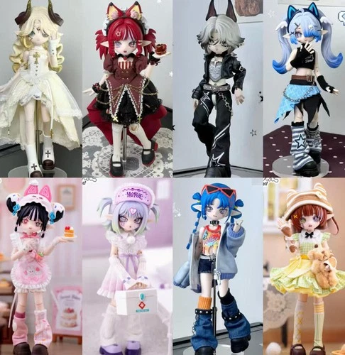 Sparkjoy Echo Bond Series 15.5cm/6.1In Bjd Lovely Dressable Action Figure Gift - product listing photo