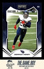 2021 Panini Playoff Goal Line #72 Derrick Henry Tennessee Titans