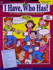 I Have, Who Has Math 3-4: 38 Interactive Card Games
