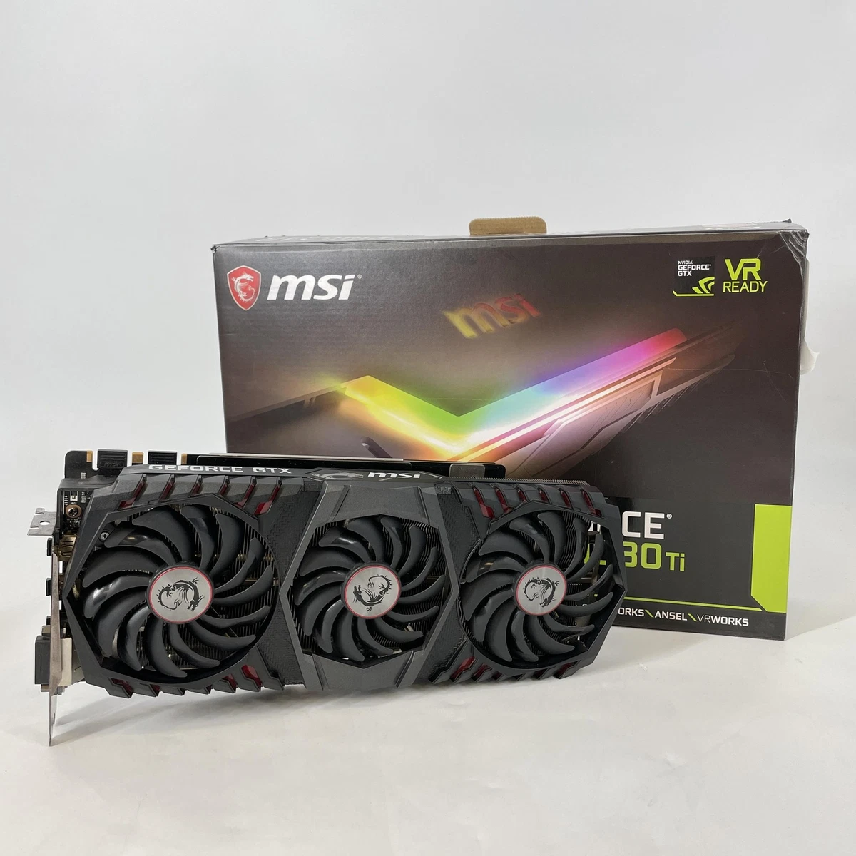Preços baixos em MSI Nvidia Geforce Gtx 1080 Ti Cartões de