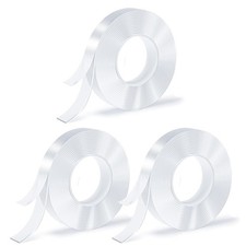 3 Rolls Double Sided Tape, Nano Tape, Transparent Adhesive Tape