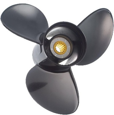Solas 3311-114-12 Amita 3 Aluminum 3-Blade Propeller For Yamaha 11.4'' D x 12'' P