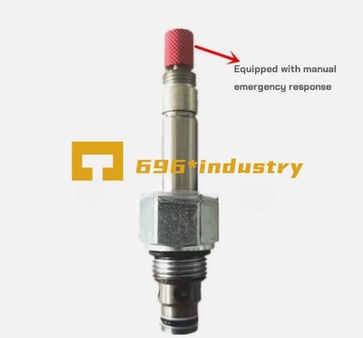 1Pcs New For Threaded cartridge valve LSV2-10-2NCP-M-DC12V with manual operation