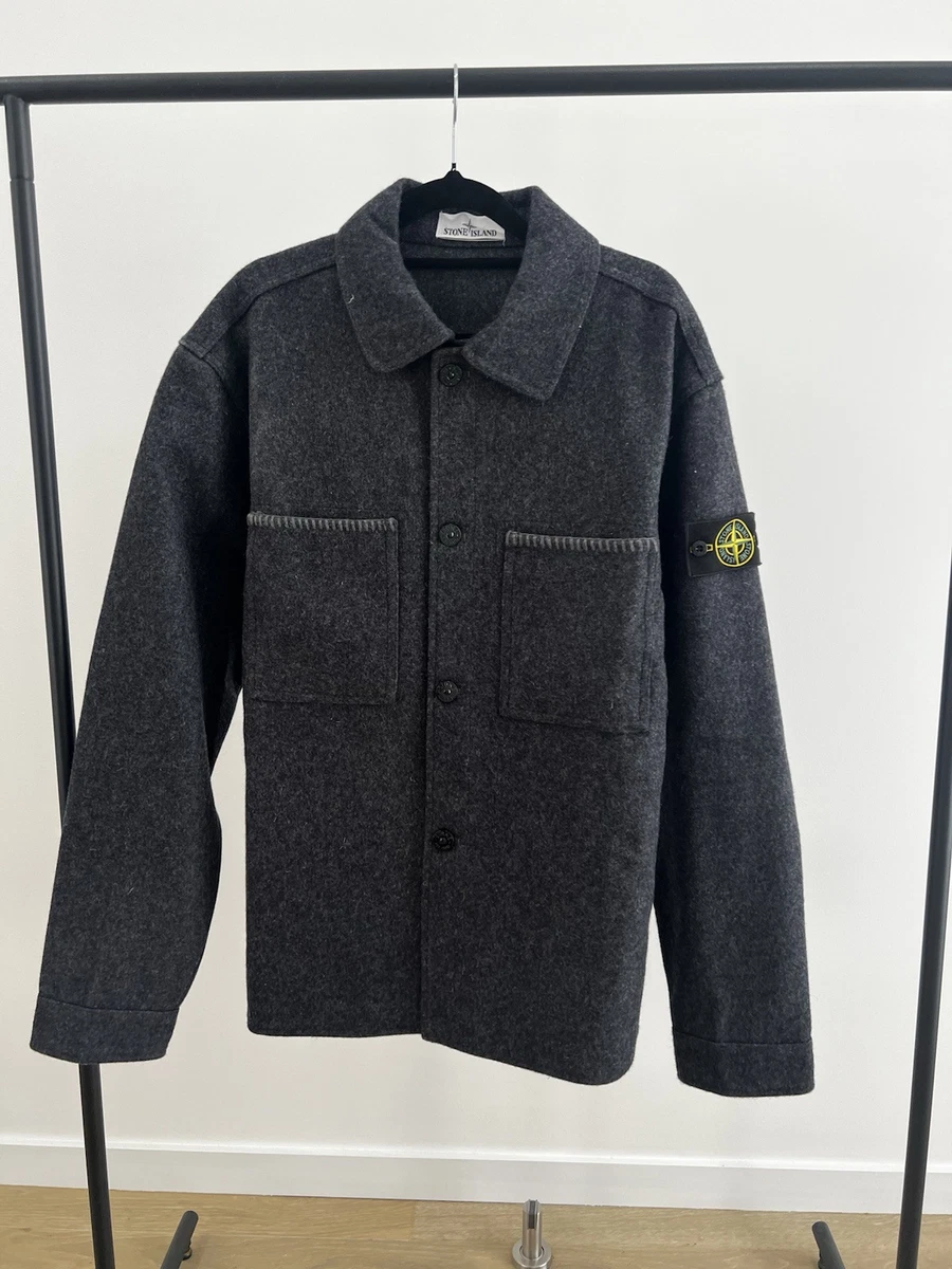 Stone Island Coats, Jackets & Vests for Wool Outer Shell Men for