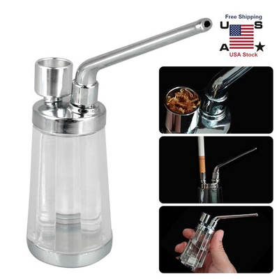 #ad #ad Mini Small Water Bong Herb Smoking Pipe Tobacco Smoke Hookah Shisha Portable $10.59