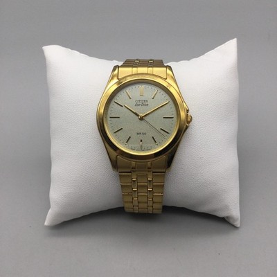 Citizen Eco-Drive Womens Watch 32mm Gold Tone 5080-K12363 50M