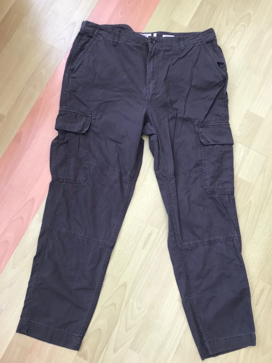 Mantaray Mens Cargo Trousers UK Size 38R dark green USED