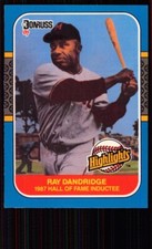 1987 Donruss Highlights Ray Dandridge Minneapolis Millers #18