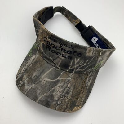 Dan Lynch Concrete Floors Visor Cap Hat Adjustable Adult