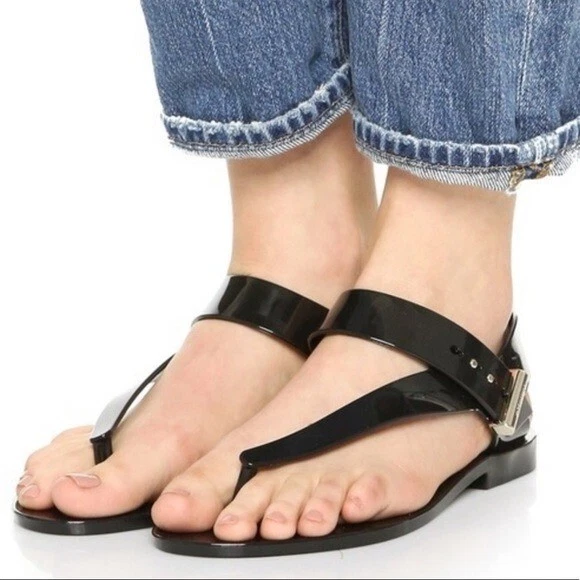 melissa JASON WU Charlotte Sandals Black Sz 6 eBay