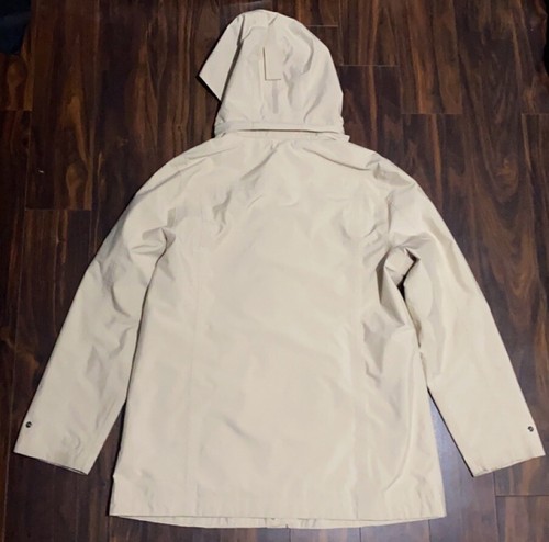 LL Bean Women’s Large Zip Up Jacket 71341 Beige Detachable Hood - 第 10/10 張圖片