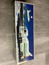 Hess Toy Truck and Space Shuttle with Satellite 1999