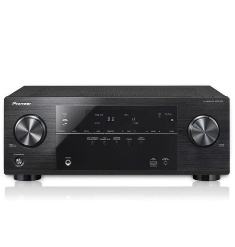 Pioneer Receiver VSX 522-K 5.1 Channel Amplifier HDMI DTS Dolby
