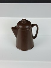 Johnny West Best Of The West Geronimo Coffee Pot Brown Marx Original Accessory