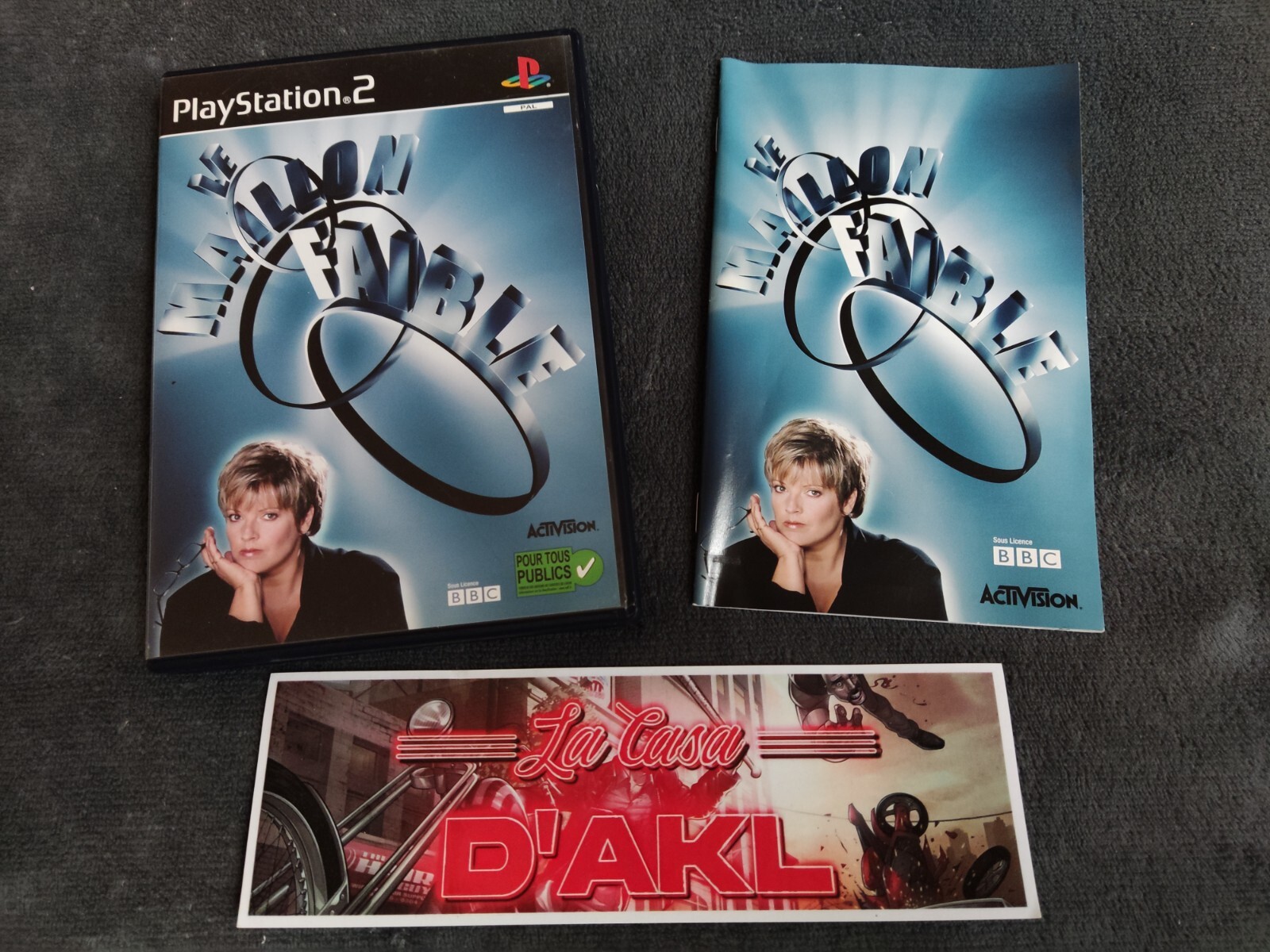 Le Maillon Faible complet sur Playstation 2 - PS2 FR TBE