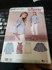  Simplicity Misses' Pullover Top 14-16-18-20-22 039363686002