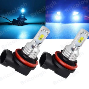 H11 LED Kit d'ampoules Super Bright 8000K ICE-Blue 330000LM HIGH LOW Poutre