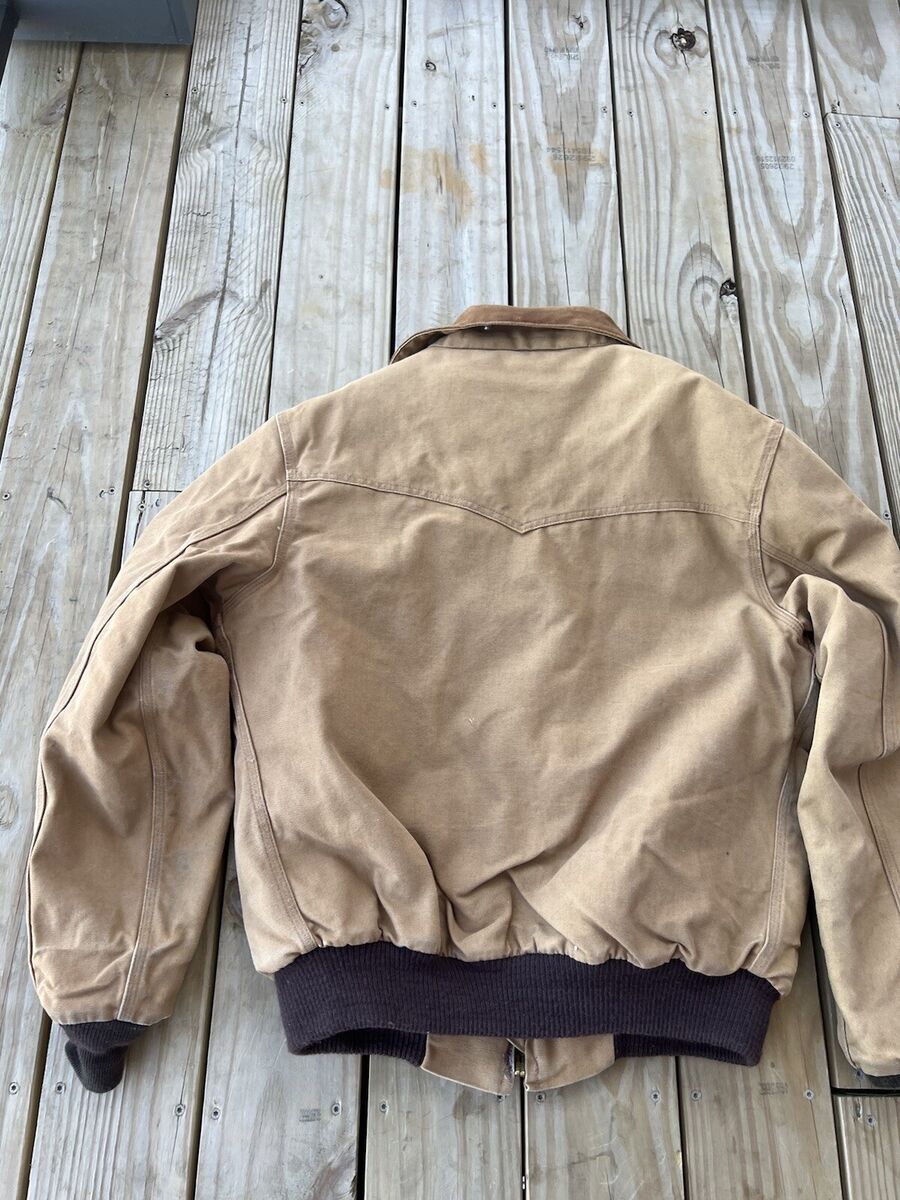 VTG 1992 Carhartt Santa Fe JQ176 Corduroy Collared Jacket VTG 1992 Carhartt Santa Fe JQ176 Corduroy Collared Jacket