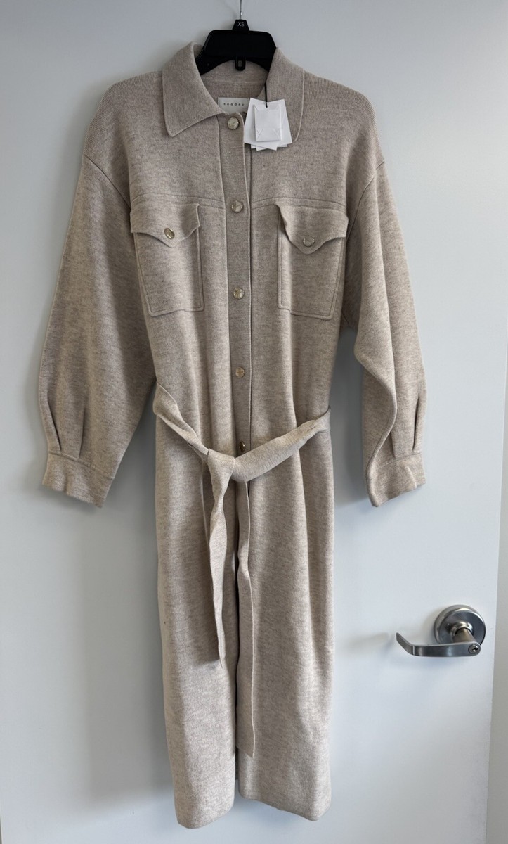 sandro dress beige Women’s Hedwige Midi Sweater Size 3 $520 LAKITA STRAPLESS LACE MAXI Size:48 (for waist size 52