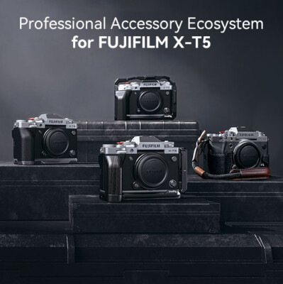 SmallRig X T5 Arca-Swiss L-Bracket Camera Cage for FUJIFILM X-T5 Mirrorless