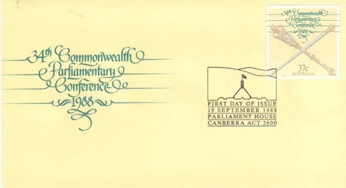 34th Commonwealth Parliament Conference - Australia Post FDC