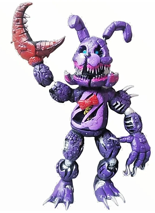 FNAF JUMBO ANIMATRONIC TWISTED BONNIE action figure 9