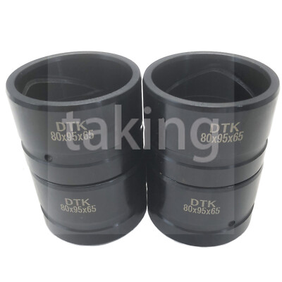New 4pc 80mm excavator bushing harden steel bushing ID 80mm x OD 95mm x L 65 mm