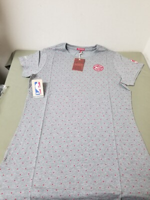 New Mitchell & Ness NBA Atlanta Hawks Printed Crew T-Shirt Dress. | eBay